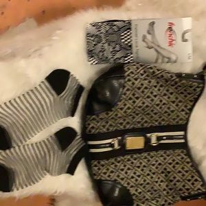 Purse ,socks and fish nets